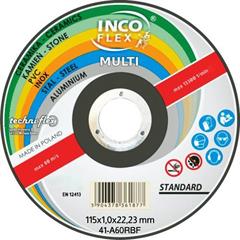 Tarcza INCOFLEX Standard MULTI 41-115x1,0x22,23 A60R BF80