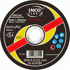 Tarcza INCOFLEX Special ZIRCONIUM 41-300x3,2x32 A24T BF80