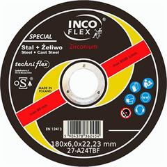 Tarcza INCOFLEX Special ZIRCONIUM 27-180x6,0x22,23 A24T BF80