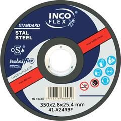 Tarcza INCOFLEX Standard STAL 41-350x2,8x25,4 A30R BF80