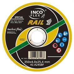 Tarcza INCOFLEX Special RAIL 41-350x4,0x25,4 A24S BF100