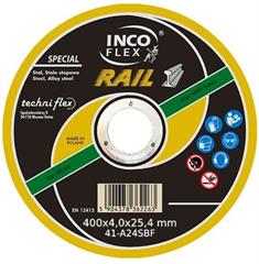 Tarcza INCOFLEX Special RAIL 41-400x4,0x25,4 A24S BF100