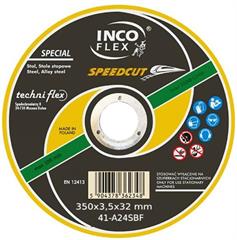 Tarcza INCOFLEX Special SPEEDCUT 41-350x3,5x32 A24S BF100