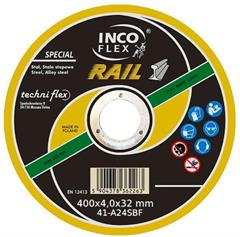 Tarcza INCOFLEX Special RAIL 41-400x4,0x32 A24S BF100